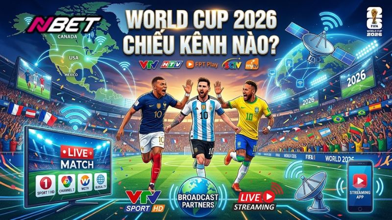 World Cup 2026 chiếu kênh nào